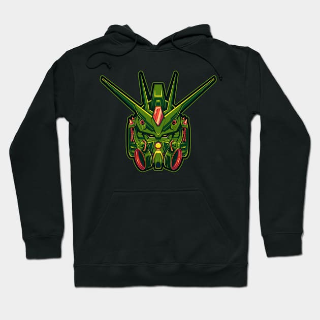 Mecha Gundam Hoodie by hellocrunk